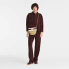 Longchamp Le Pliage Collection Crossbody bag Pistachio/Burgundy
