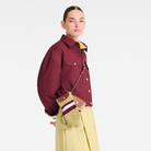 Longchamp Le Pliage Collection Mittens bag Pistachio/Burgundy