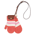 Longchamp Le Pliage Collection Mittens bag Coral/Pink