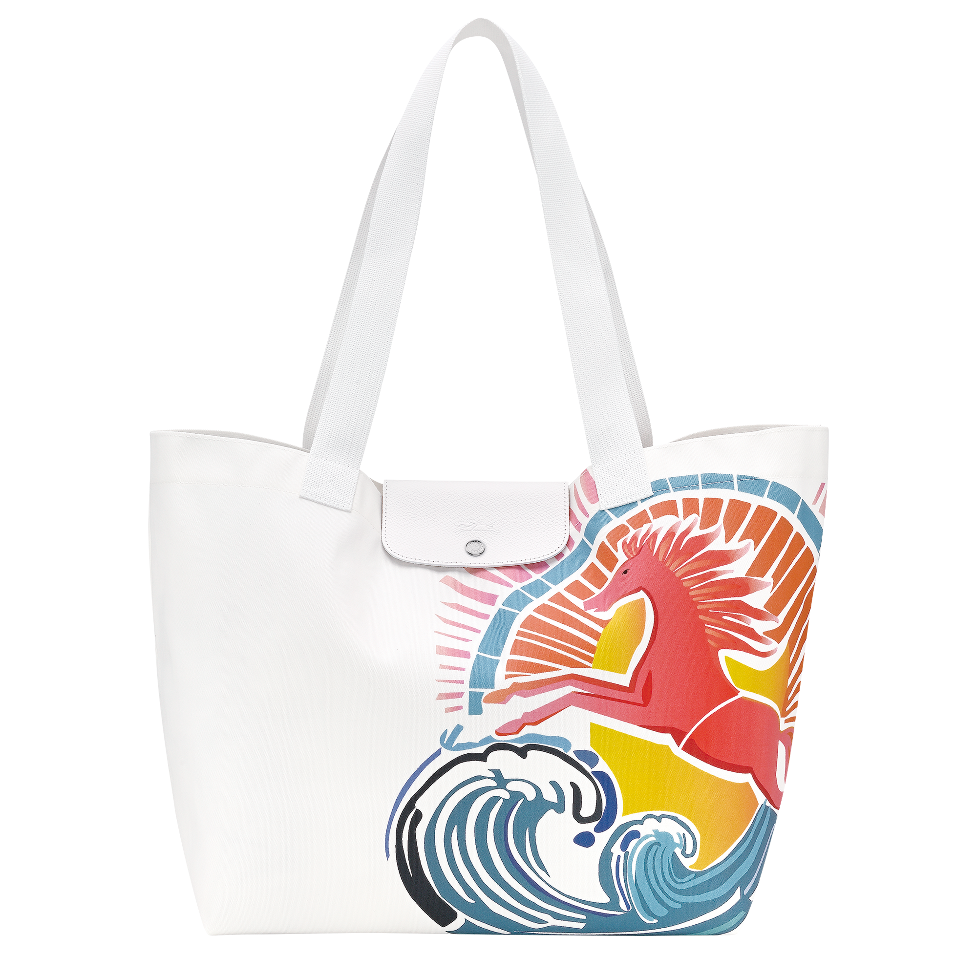 Longchamp Le Pliage Collection Tote bag Rainbow
