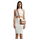 JW PEI Mini Flap Crossbody - Beige Canvas