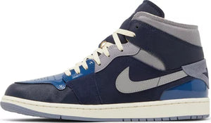 Nike Air Jordan 1 Mid SE Craft "Inside Out - Obsidian"