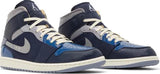 Nike Air Jordan 1 Mid SE Craft "Inside Out - Obsidian"