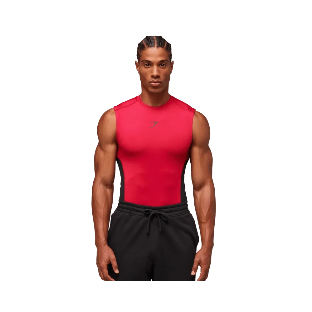 Gymshark Element Tank Carmine Red
