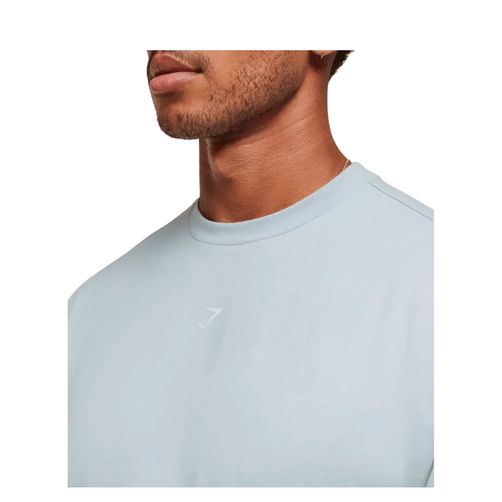 Gymshark GSCC T-Shirt Oversized Fit Smoke Blue