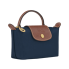 Longchamp Le Pliage Original Pouch with handle Navy - Recycled canvas
