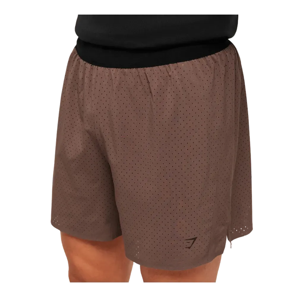 Gymshark Sport Zero 5" Short Soft Brown