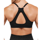 Gymshark Adapt Animal Seamless Sports Bra Black/Asphalt Grey