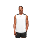 Gymshark Arrival Block Tank Regular Fit White