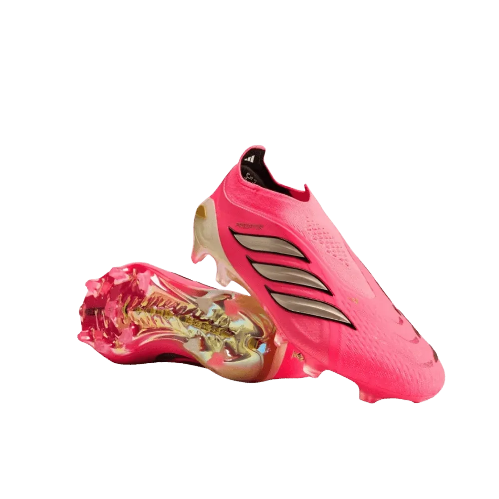 Adidas Predator Elite Laceless Firm Ground Soccer Cleats Solar Turbo