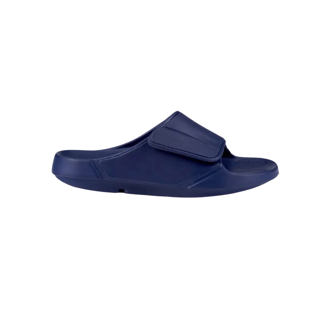 Oofos OOahh Sport Flex Sandal Navy
