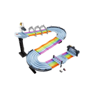 Hot Wheels Mario Kart Rainbow Road Raceway Set 1/64 Scale
