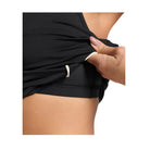 Gymshark Contour Stitch Tank with Shelf Black