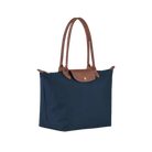 Longchamp Le Pliage Original M Tote bag Navy - Recycled canvas