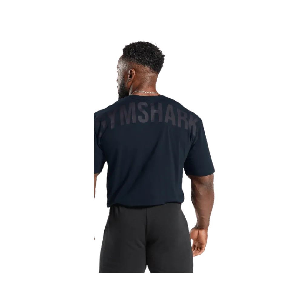 Gymshark Power T-Shirt Oversized Fit Navy