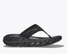 Hoka Women'S Ora Recovery Flip Black Dark Gull Gray