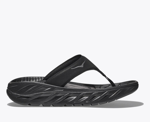 Hoka Women'S Ora Recovery Flip Black Dark Gull Gray