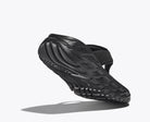 Hoka Women'S Ora Recovery Flip Black Dark Gull Gray
