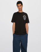KENZO Graphic Print regular fit Crew-Neck T-Shirt