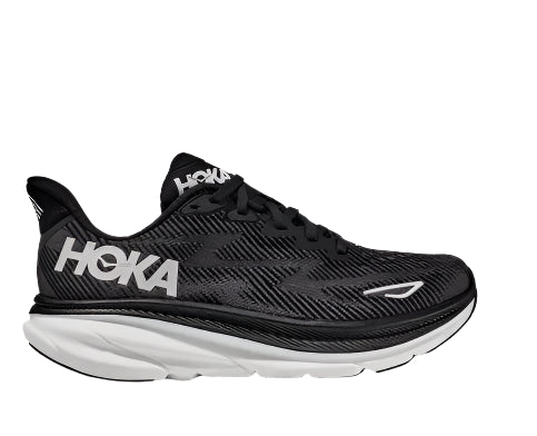 Hoka Clifton 9 black / white