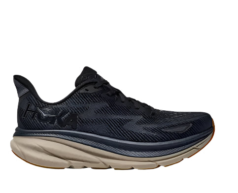 Hoka Clifton 9 black / varsity navy