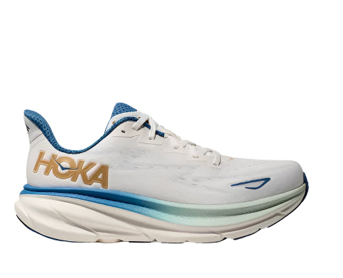 Hoka Clifton 9 frost / gold