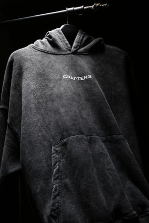 Acid Wash Grey Hoodie
