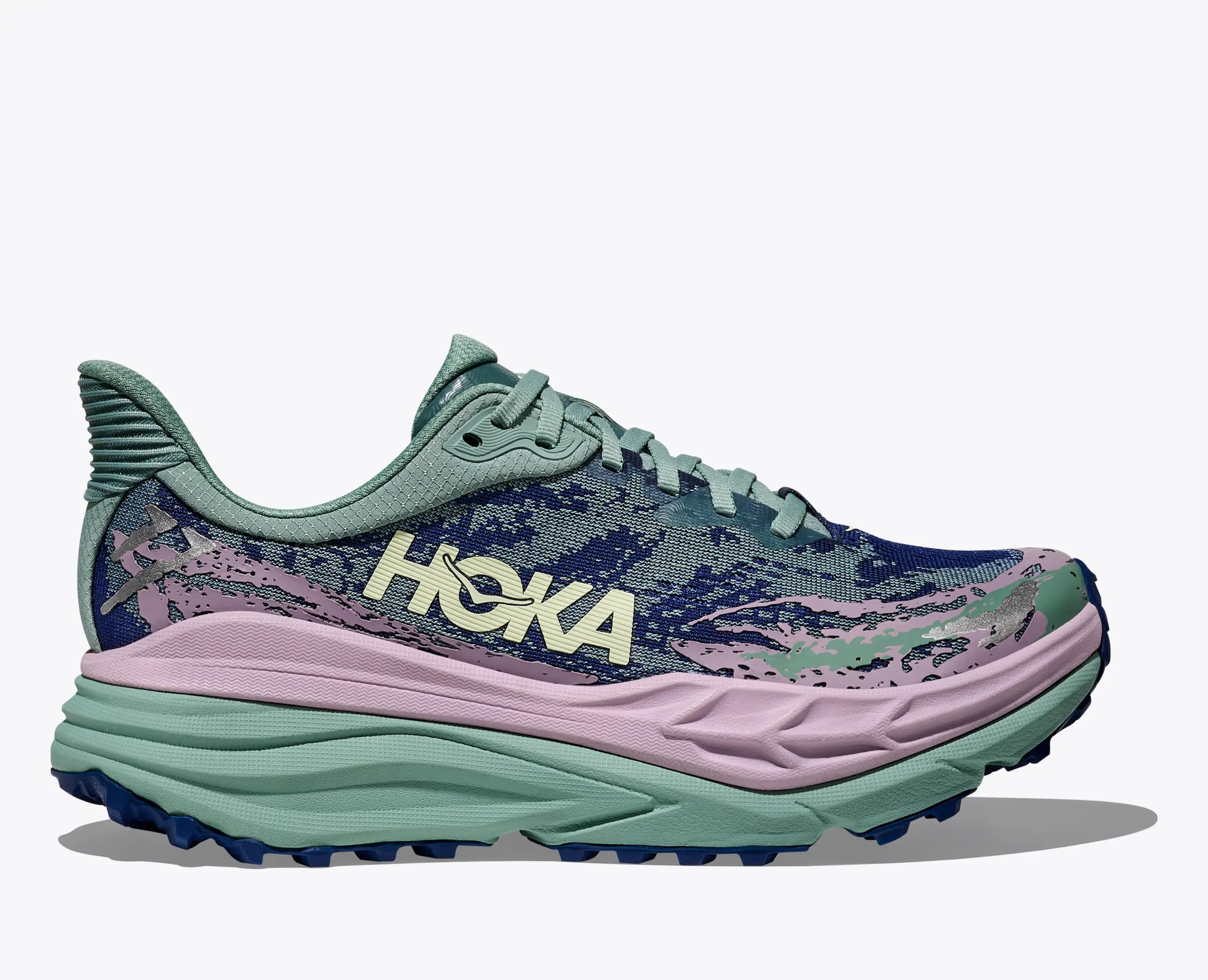Hoka Women'S Stinson 7 Rosemary Fragrant Lilac