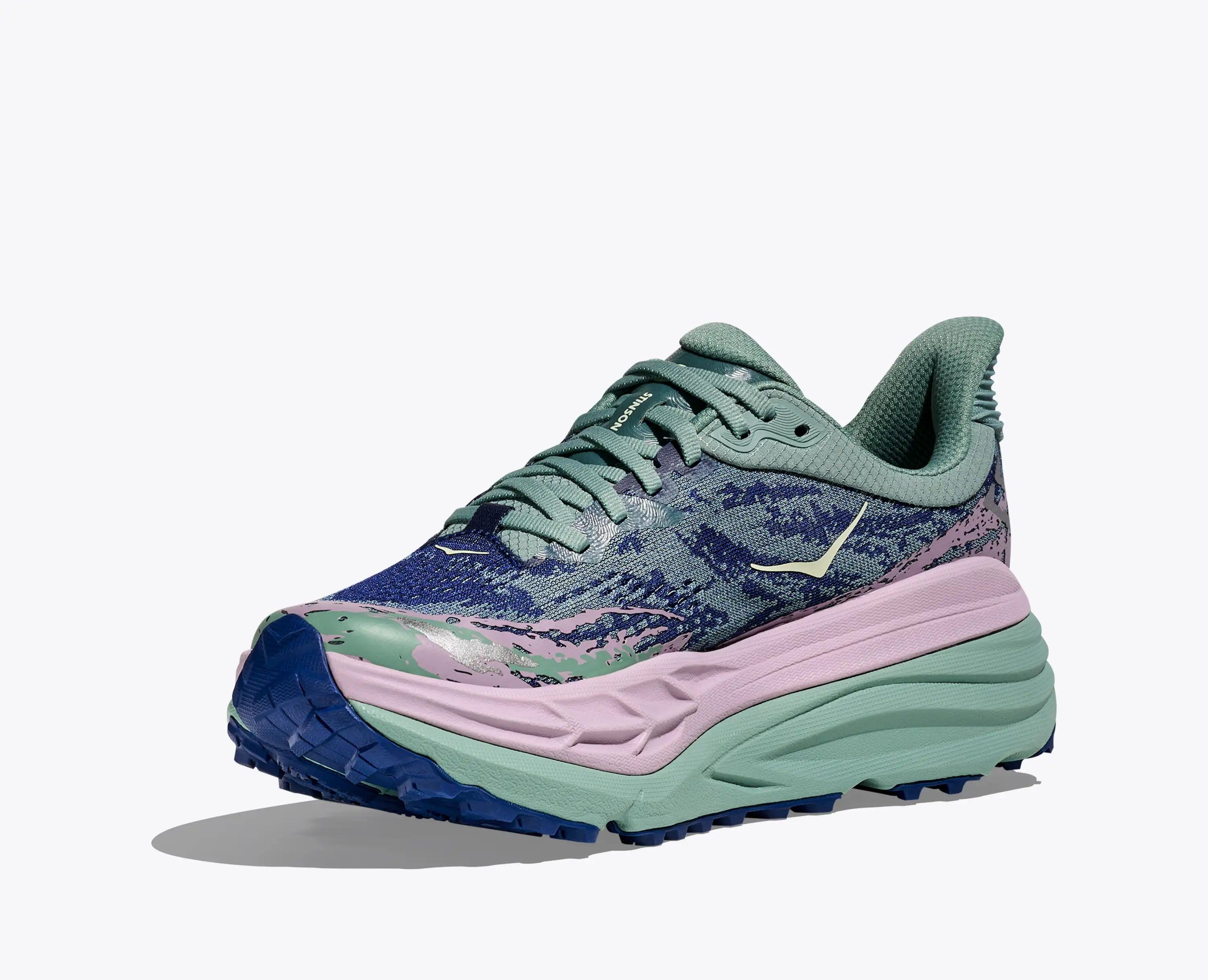 Hoka Women'S Stinson 7 Rosemary Fragrant Lilac