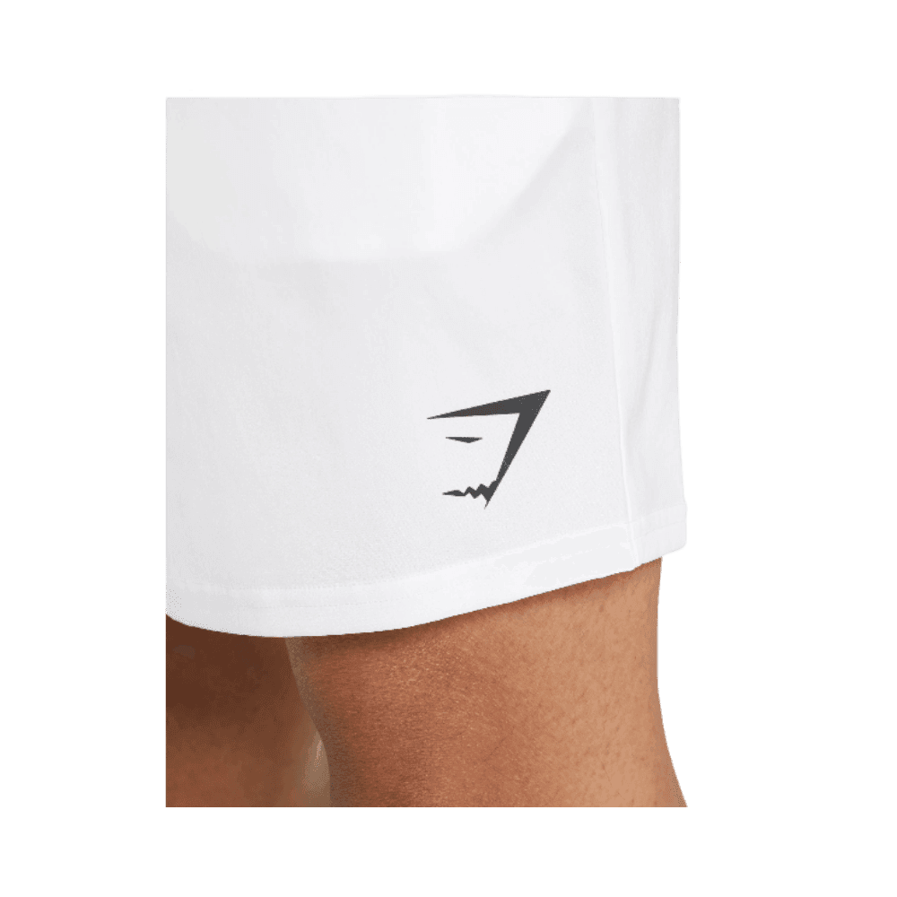 Gymshark Arrival 7" Shorts White