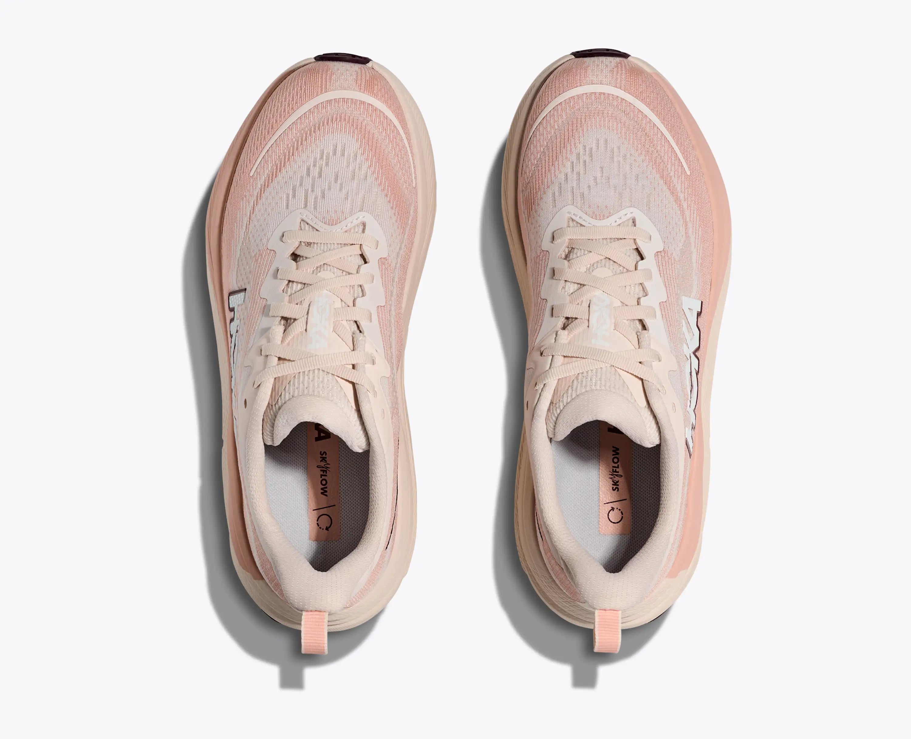 Hoka Women'S Skyflow Rose Cream Rose Latte