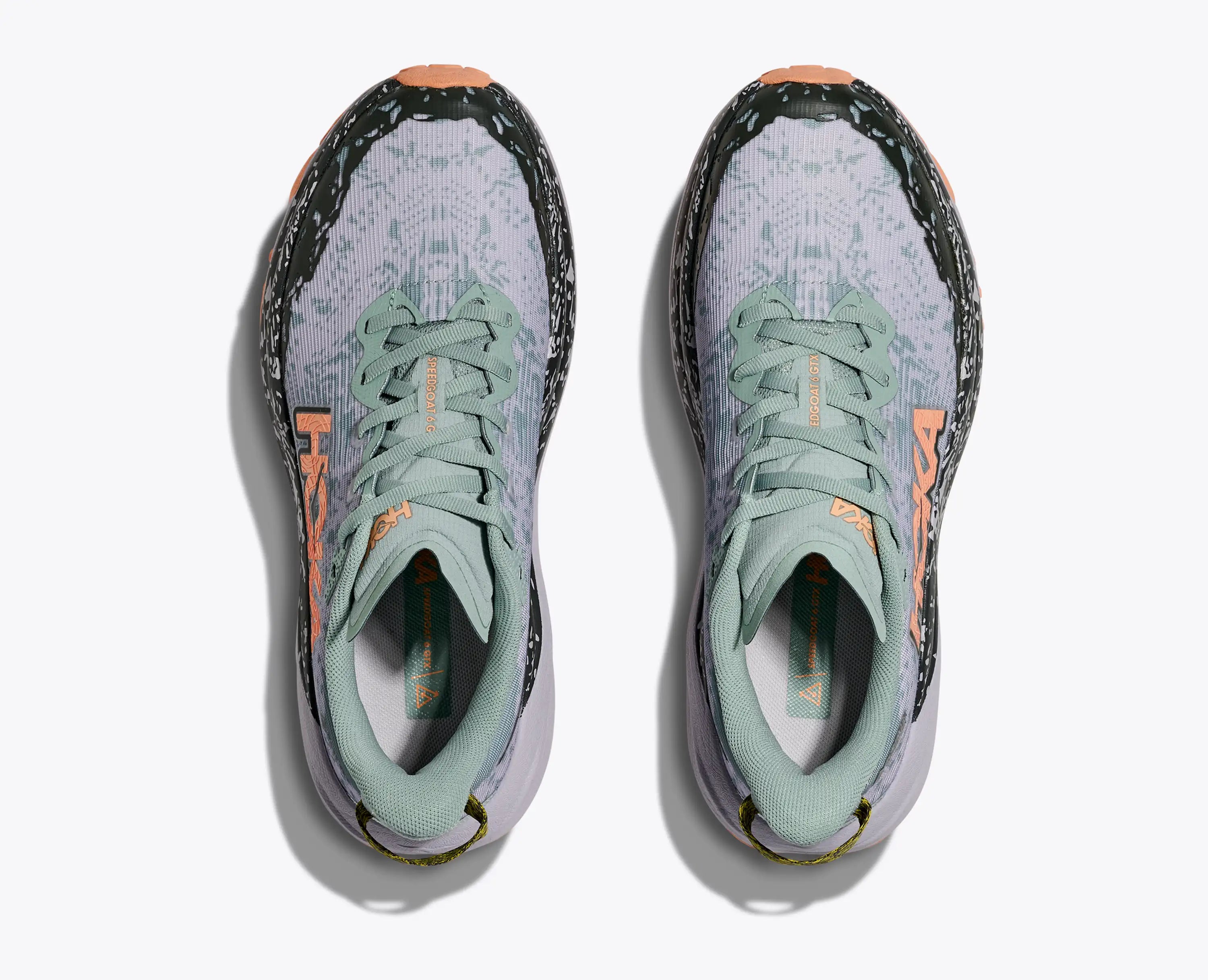 Hoka Women'S Speedgoat 6 Gtx Jade Ash Grey