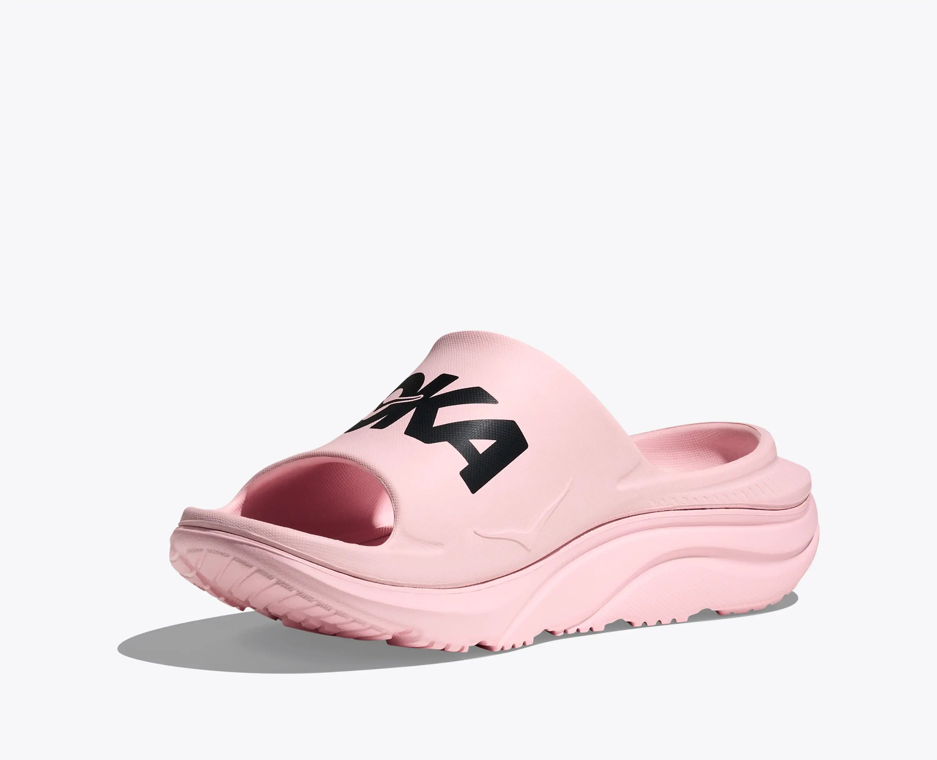 Hoka Ora Athletic Slide Carnation Black