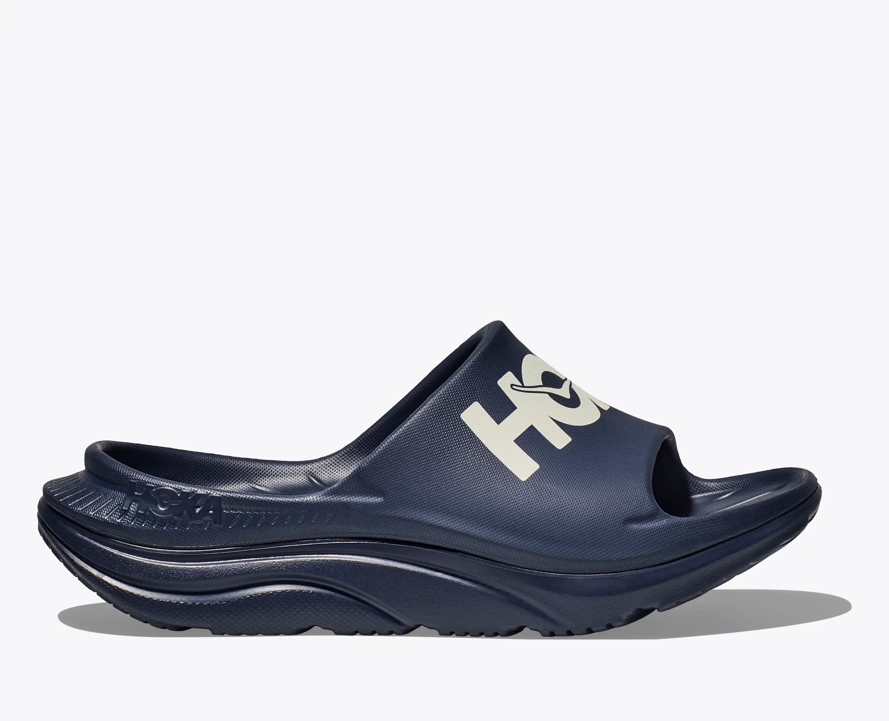 Hoka Ora Athletic Slide Varsity Navy White