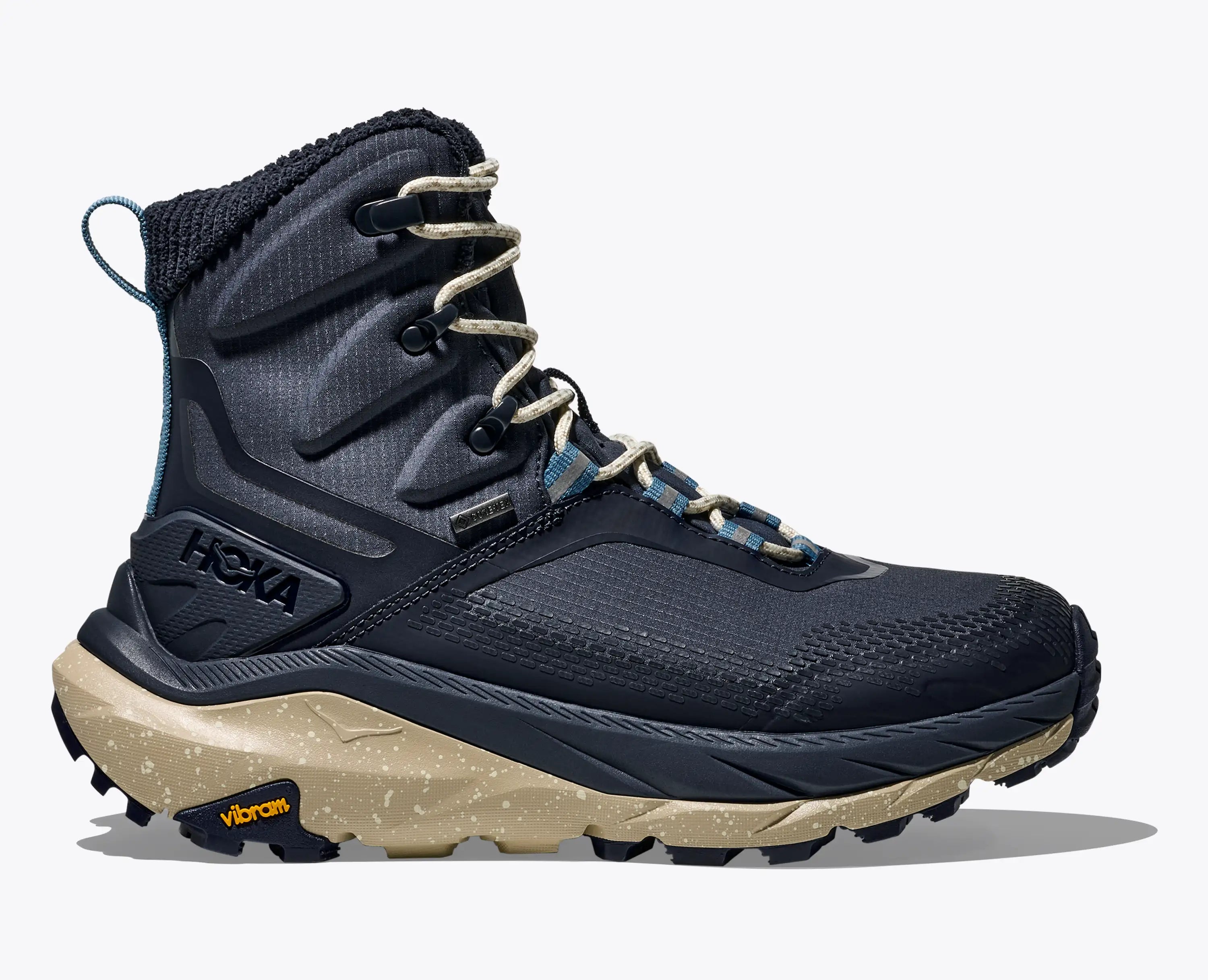 Hoka Women'S Kaha 2 Frost Gtx Varsity Navy Oyster Mushroom