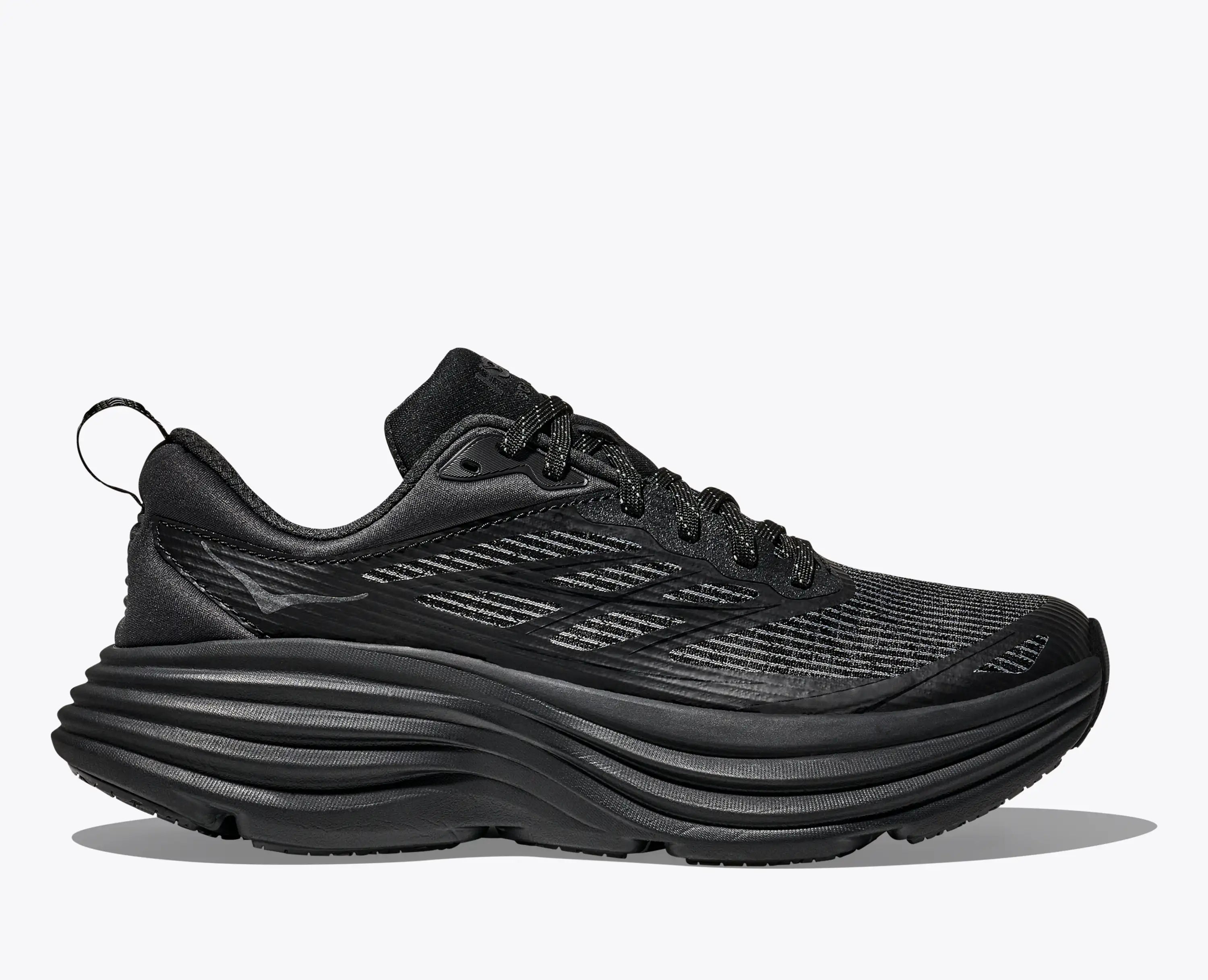 Hoka Stealth Tech Bondi 8 Caged Black Black