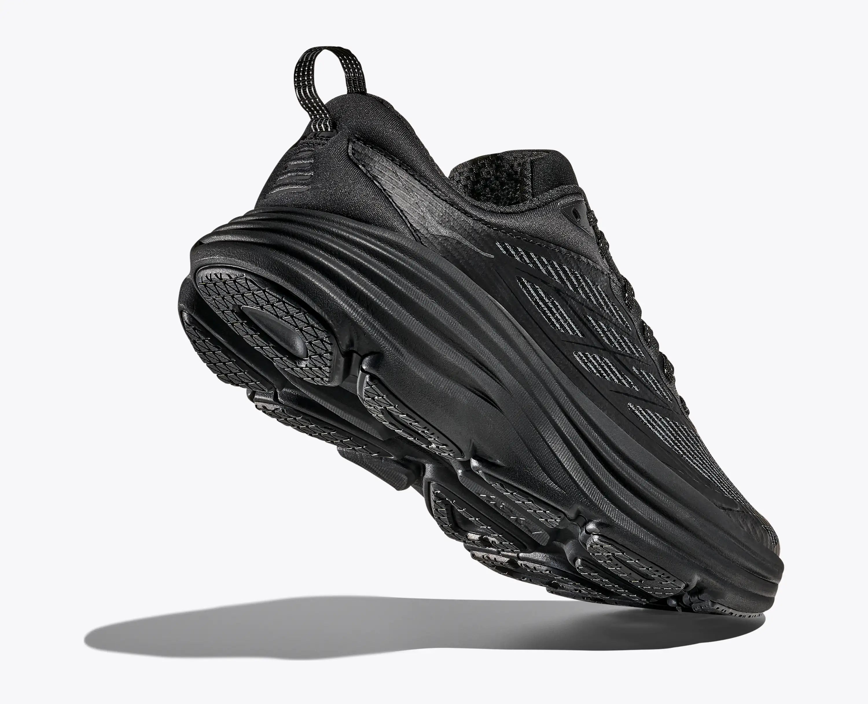Hoka Stealth Tech Bondi 8 Caged Black Black