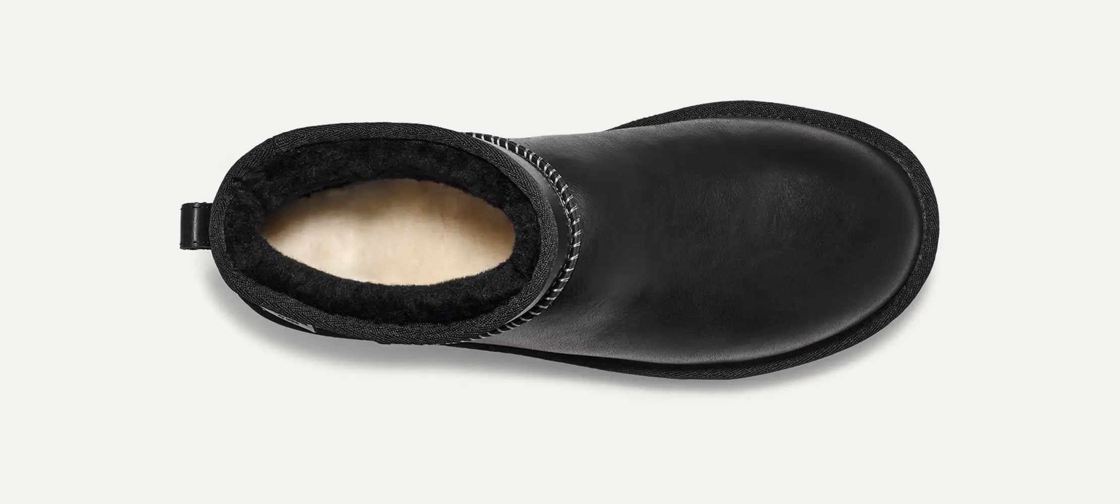 Ugg Classic Ultra Mini Leather Regen Black