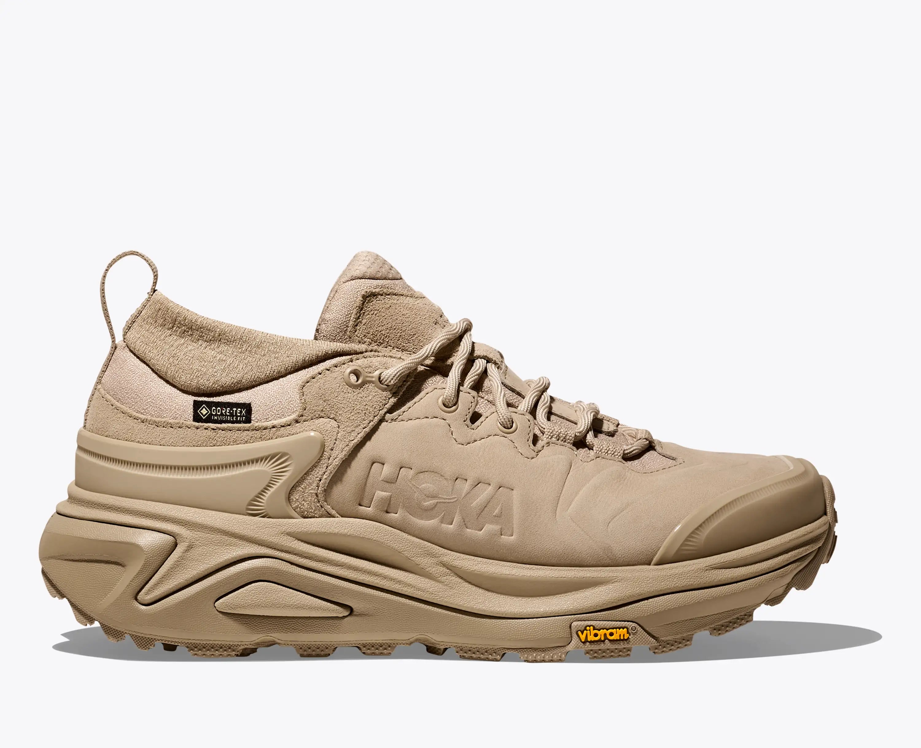 Hoka Women'S Kaha 3 Low Gtx Raw Linen Oat Milk