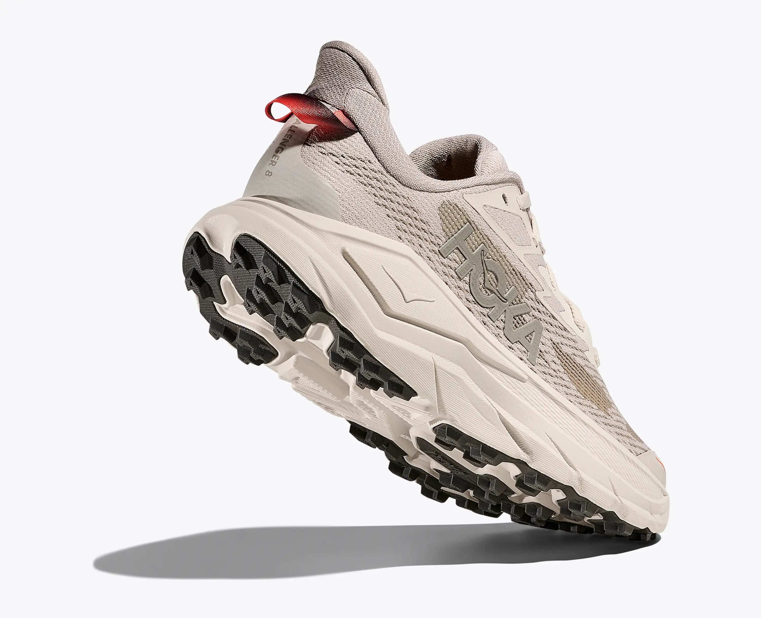 Hoka Women'S Challenger 8 Stucco Asphalt Grey