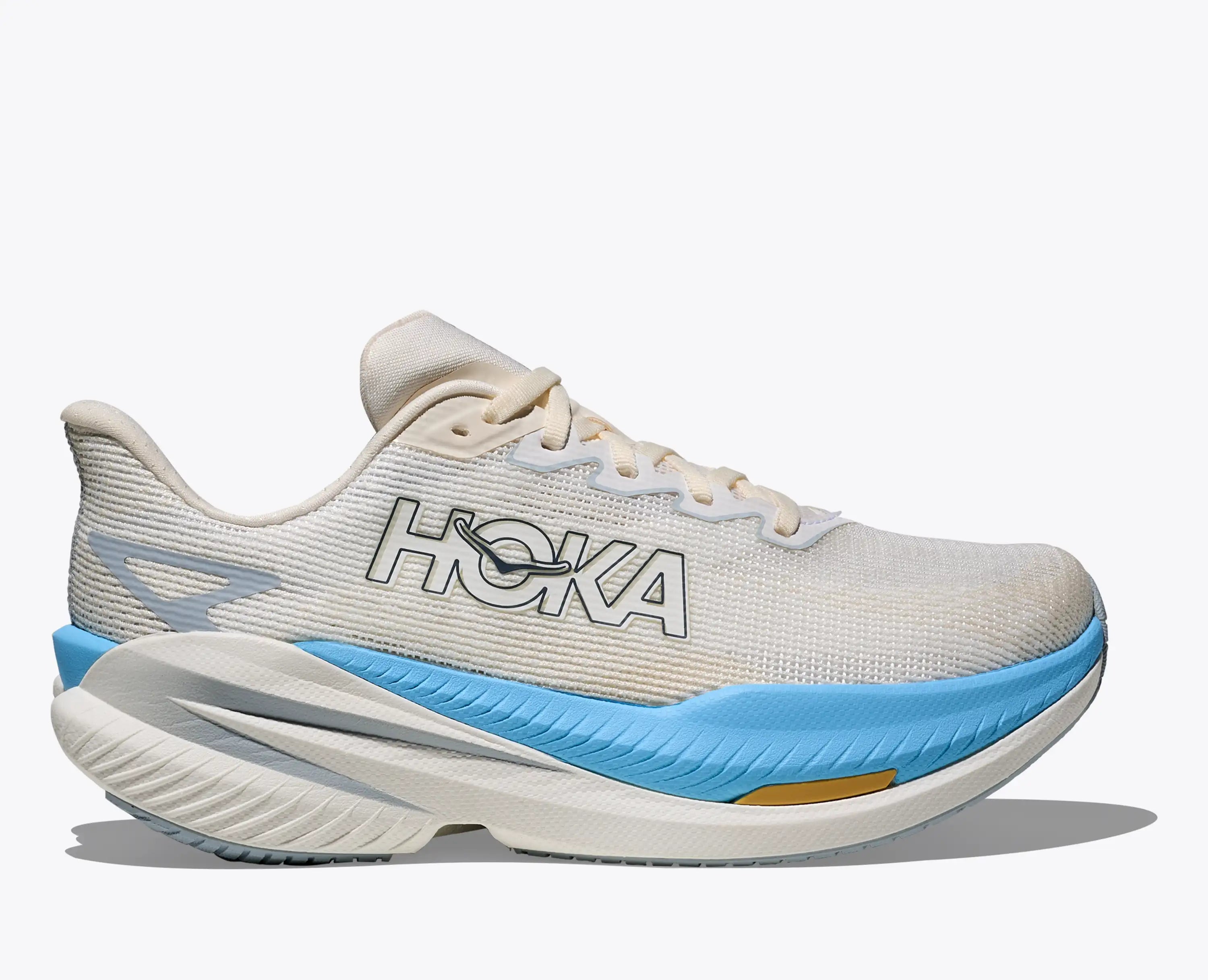 Hoka Women'S Mach X 3 White Alabaster