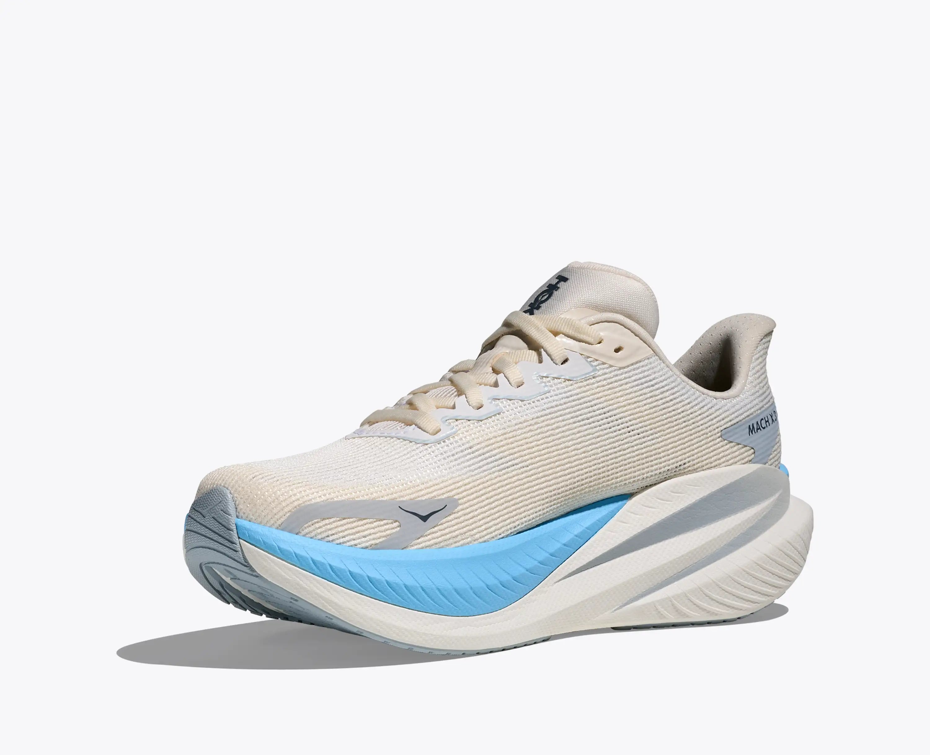 Hoka Women'S Mach X 3 White Alabaster
