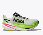 Hoka Women'S Mach X 3 White Neon Lime