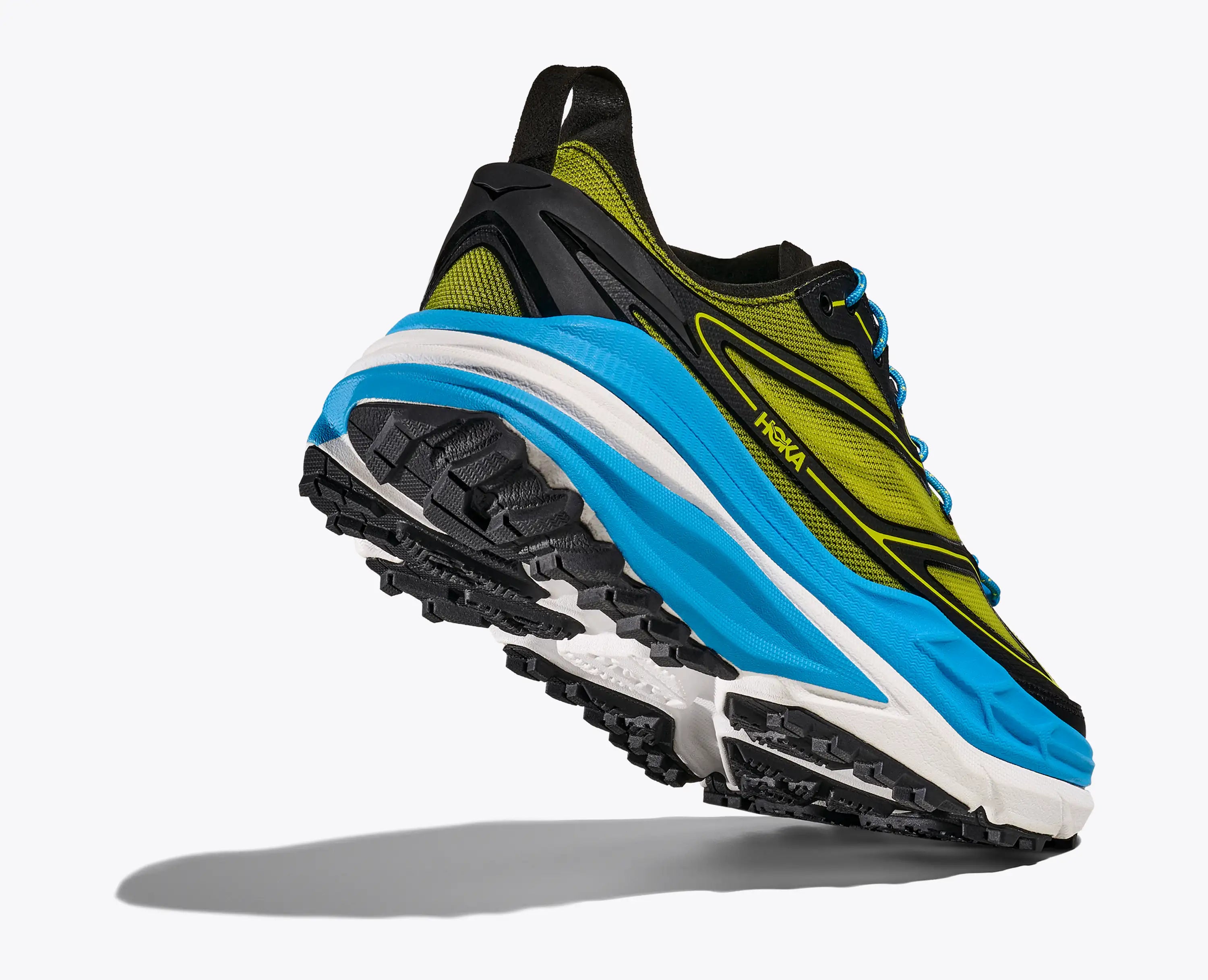 Hoka Stinson One7 Black Skyward Blue