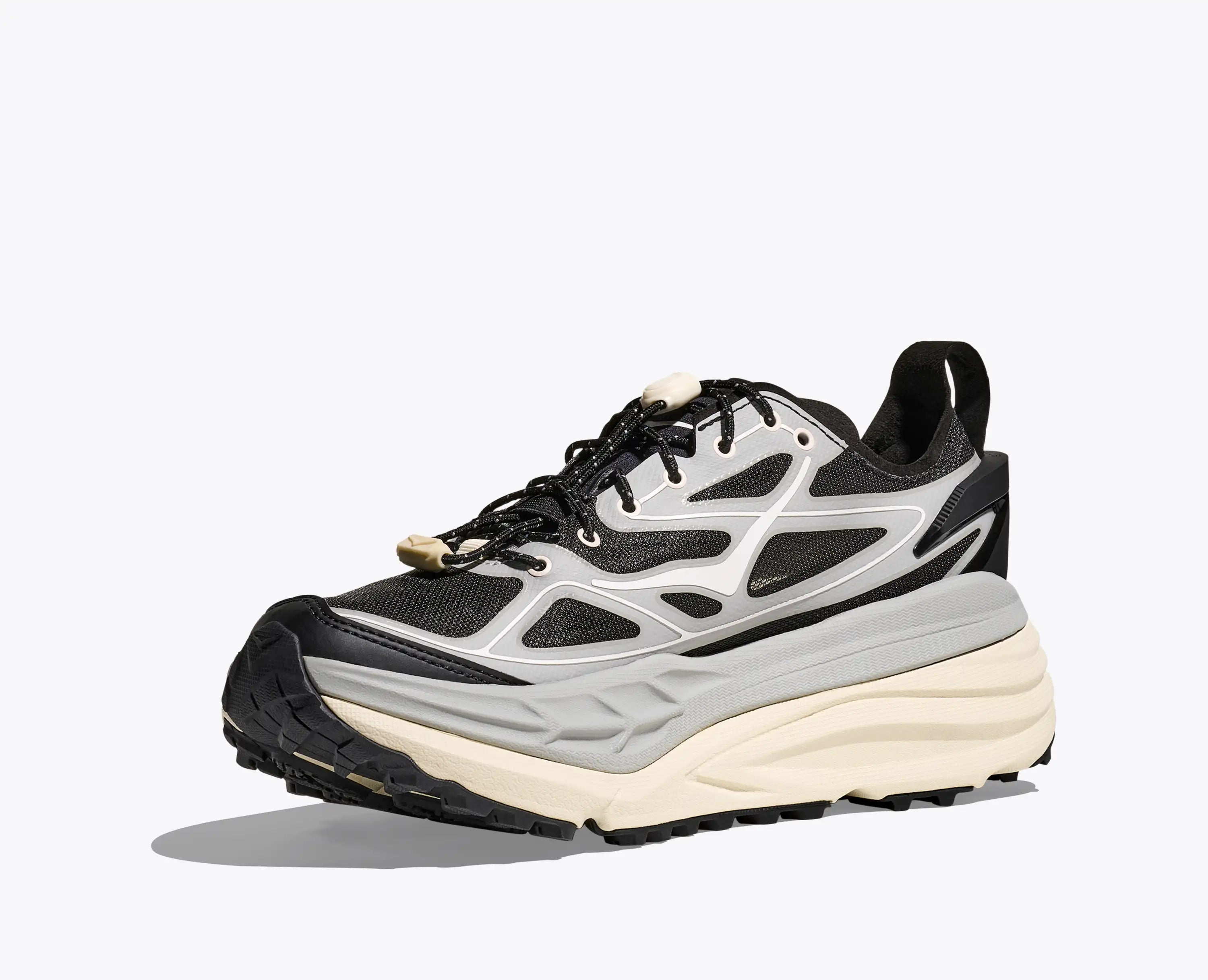 Hoka Stinson One7 Stellar Grey Eggshell