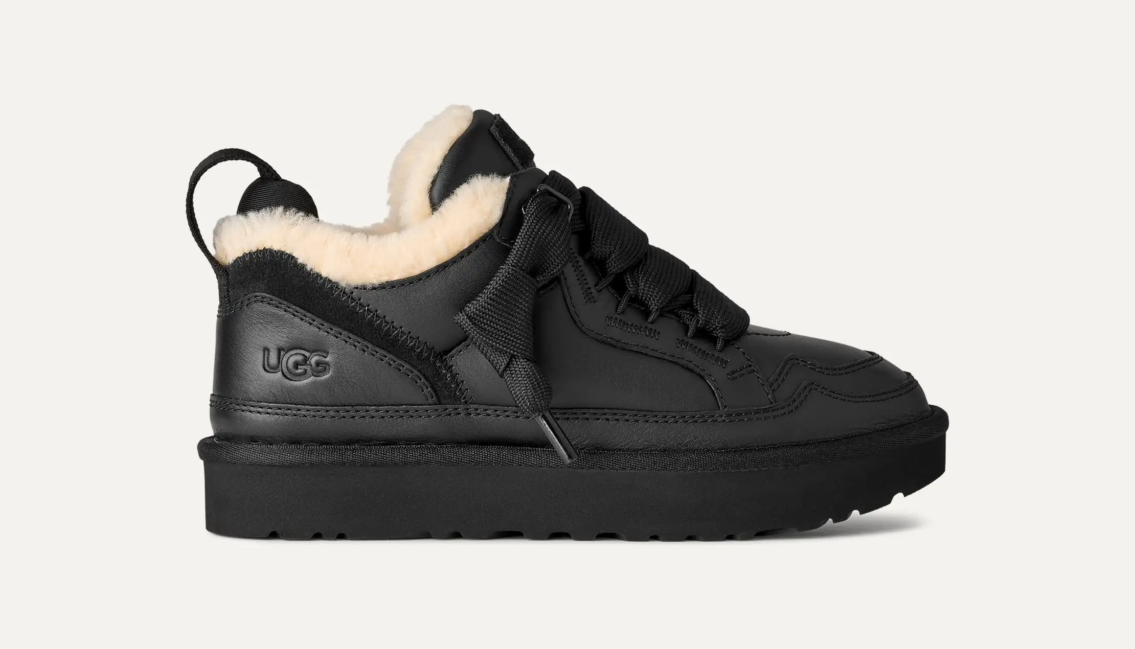 Ugg Lowmel Leather Black