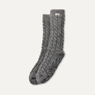 Ugg Elowyn Cable Knit Fleece Lined Charcoal Heather Confetti