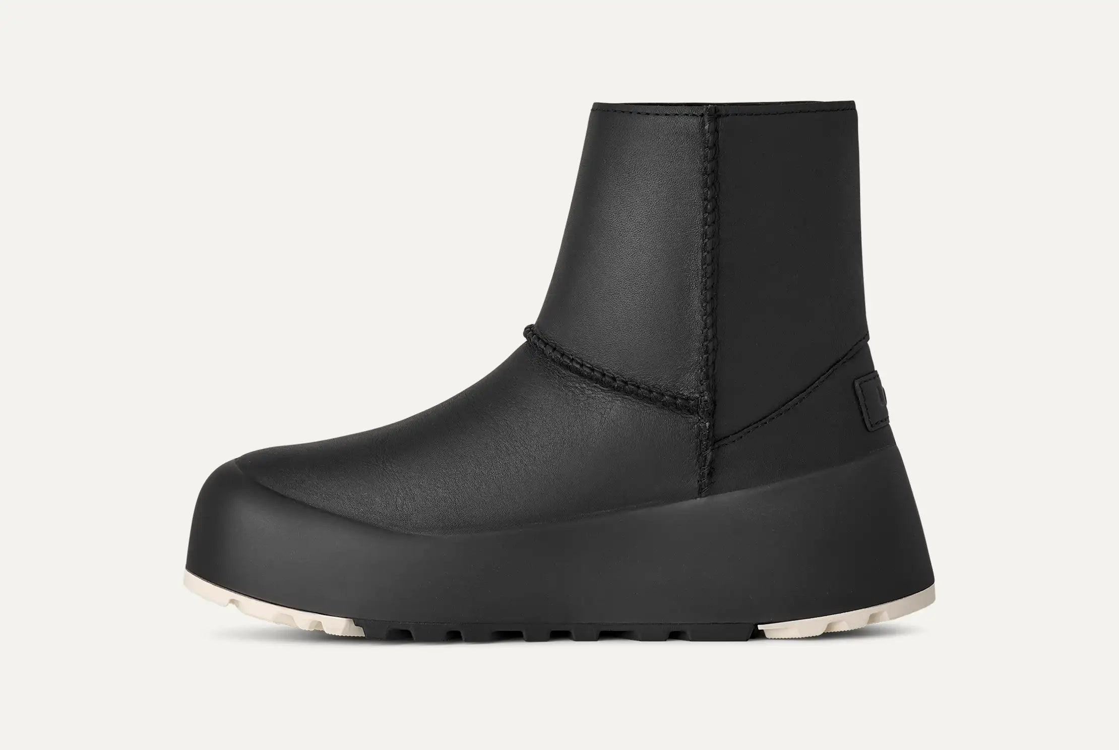 Ugg Classic Streetscape Leather Black / Jasmine