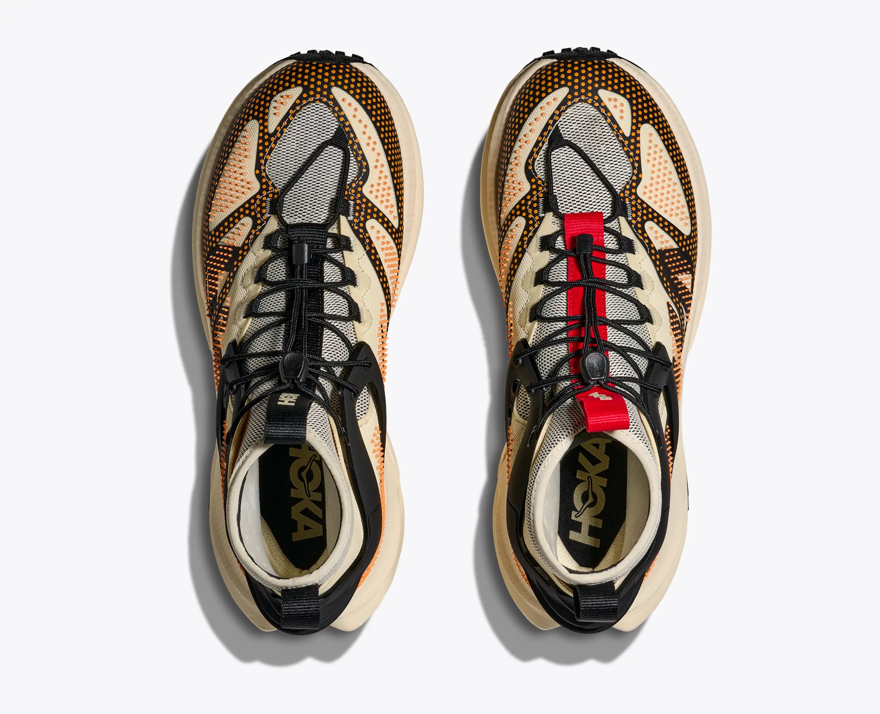 Hoka Mafate X Hike Vintage Yellow Black