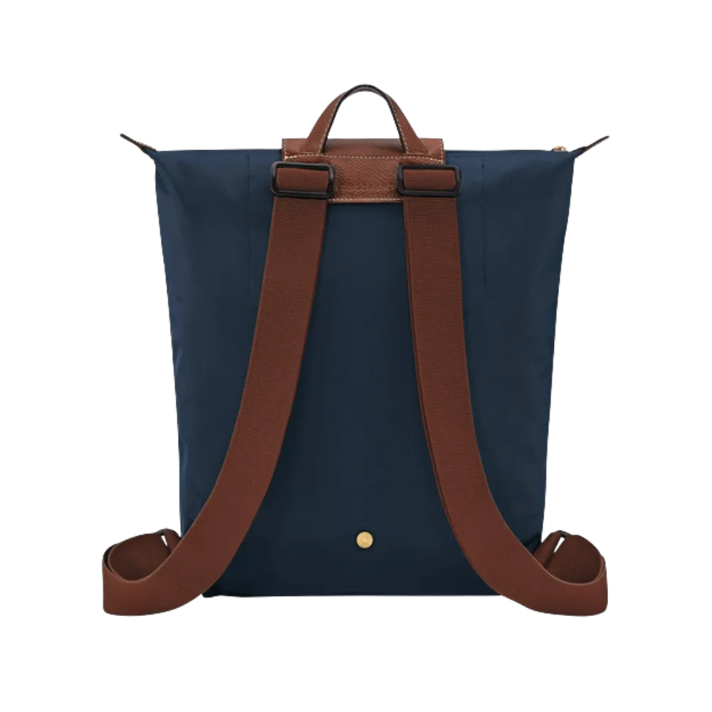 Longchamp Le Pliage Original M Backpack Navy - Recycled canvas